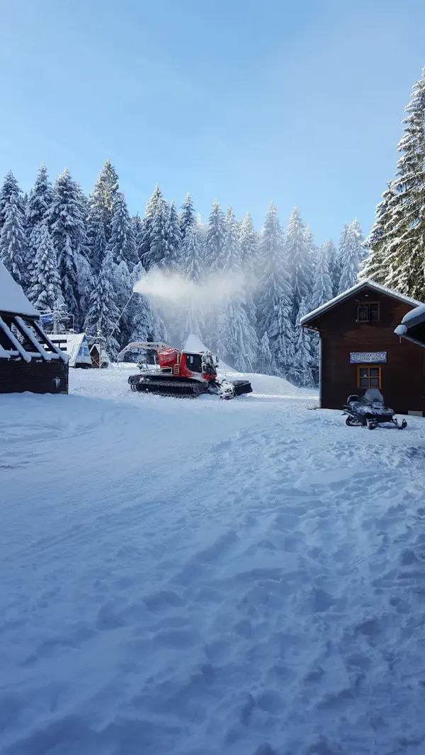 Lyžiarsky areál a bufet v Ski Krpáčovo